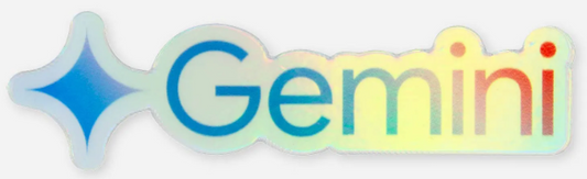 Gemini Hologram Sticker